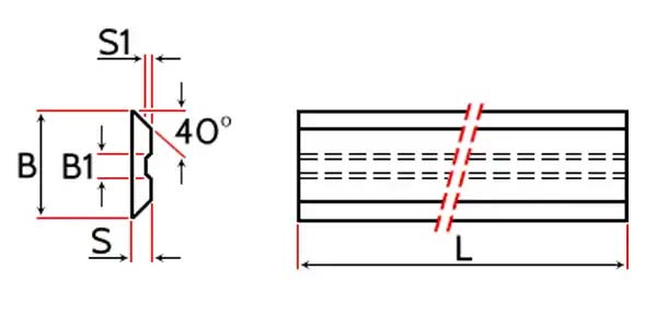 hartmetal hobelmesser