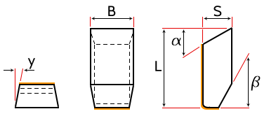 pre-tinned straight tips for saws